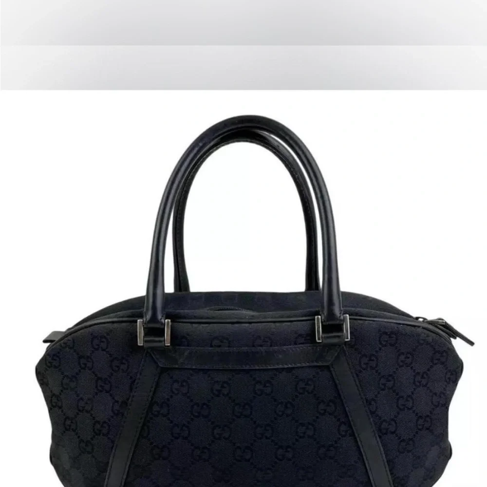 Gucci logo black bag
